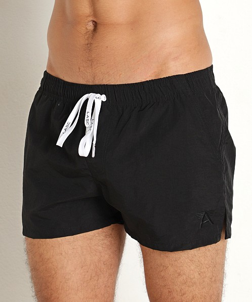 LASC Quick-Dry Taslan 3" Swim Shorts Black