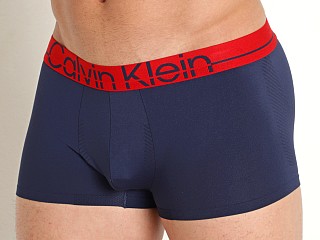 Model in blue shadow Calvin Klein Pro Fit Low Rise Trunk