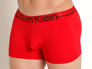 Model in berry sangria Calvin Klein Pro Fit Low Rise Trunk