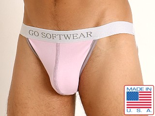 Model in light pink Go Softwear Moderne Jockstrap