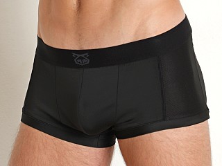 Model in black Nasty Pig Reflex Trunk Short