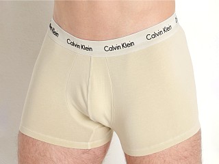 Model in shell Calvin Klein Cotton Stretch Mineral Dye Low Rise Trunk