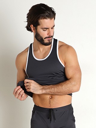 You may also like: LASC Pique Mesh Hero Ringer Tank Top Charcoal/White