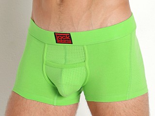 Model in eurba green Jack Adams X Train Boxer Brief