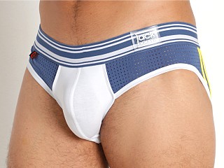 Model in newport Jack Adams Air Pack Up Pouch Brief