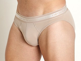 Model in rope Emporio Armani Shiny Logoband Brief