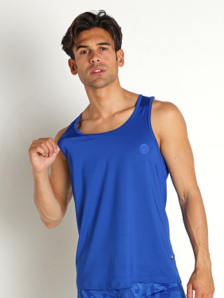 Complete the look: Timoteo Active Sport Solid Tank Top Blue