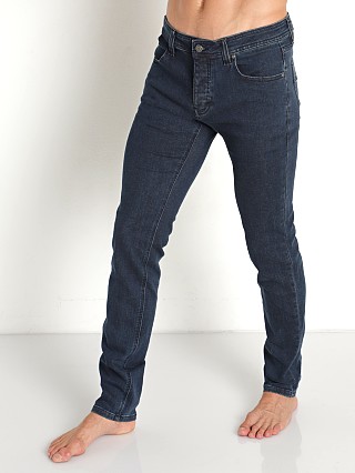 Model in indigo Nasty Pig NP Jeans