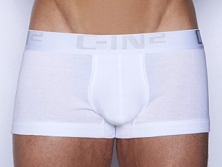 Model in white C-IN2 Core Lo No Show Army Trunk