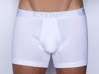 Model in white C-IN2 Core Boxer Brief