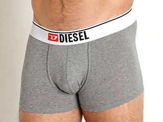 Model in heather grey Diesel Damien Trunk