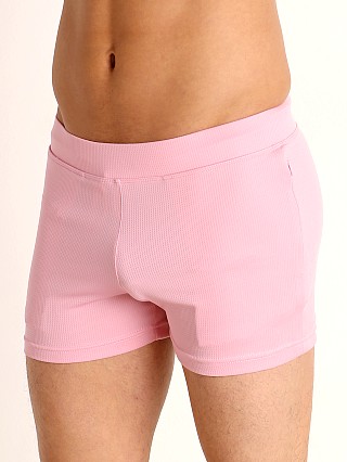 Model in pink Timoteo Pride Short