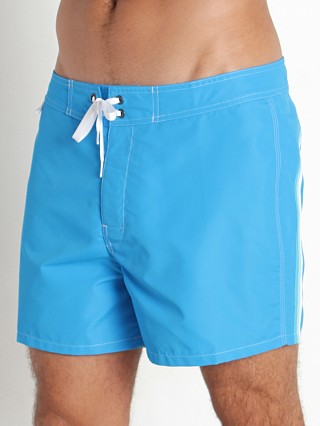 Model in oversea Sundek 14" Classic Low-Rise Boardshort