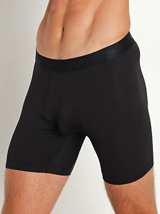 Model in black 2xist Speed Dri Mesh Boxer Brief