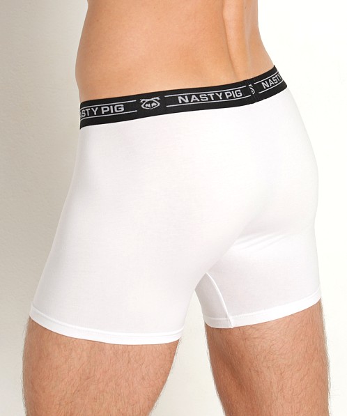 Nasty Pig Launch Boxer Briefs White