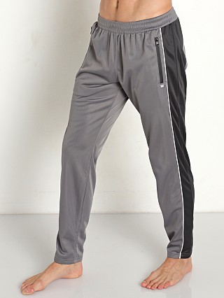 Model in grey Nasty Pig Trek Track Pant