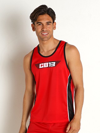 Complete the look: Cell Block 13 Marathon Tank Top Red