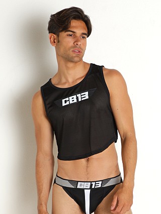 Complete the look: Cell Block 13 Marathon Cutoff Tank Top Black