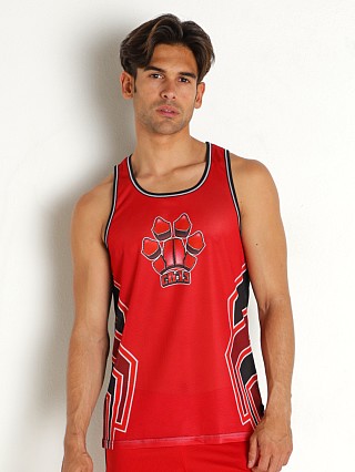 Complete the look: Cell Block 13 Kennel Club Bandit Mesh Tank Top Red