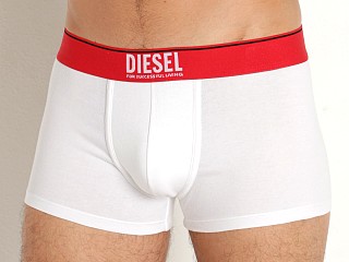 Model in white Diesel Damien Trunk