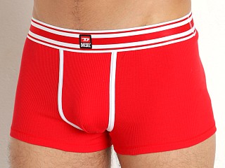 Model in red Diesel Damien-R Trunk