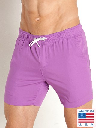 Model in light amethyst Go Softwear Southport Boardwalk Short