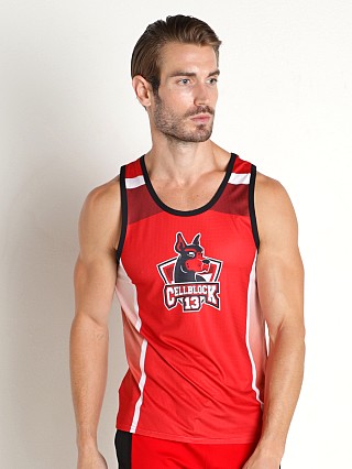 Complete the look: Cell Block 13 All Access Tank Top Red