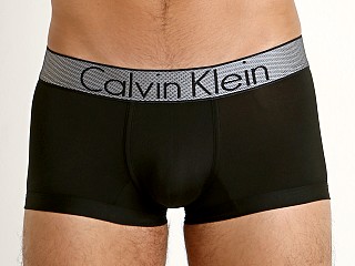 Model in black Calvin Klein Customized Stretch Low Rise Trunk