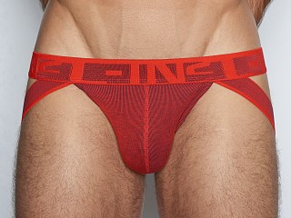 Model in ryan red C-IN2 Undertone Jock