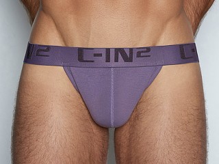 Model in presley purple C-IN2 Core Classic Thong