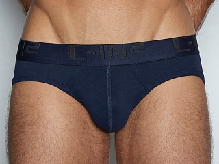 Model in niko navy C-IN2 Core Low Rise Brief