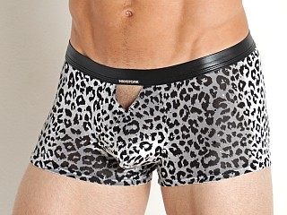 You may also like: Manstore Triangle Cut-Out Velvet Trunks Silver Leopard