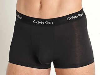 Model in black Calvin Klein Ultra Soft Modern Trunk