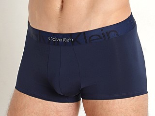 Model in blue shadow Calvin Klein Monolith Micro Low Rise Trunk