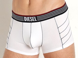 Model in white Diesel Shawn Trunk