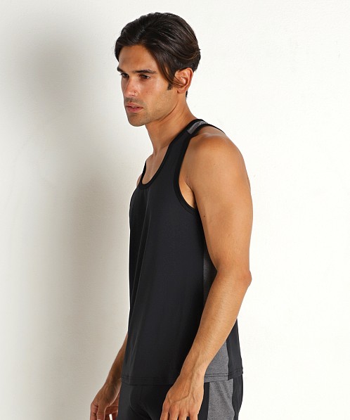 Nasty Pig Drill Tank Top Black/Heather Grey