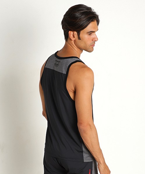 Nasty Pig Drill Tank Top Black/Heather Grey