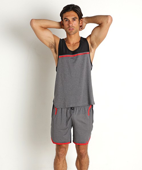 Nasty Pig Impact Tank Top Black/Heather Grey