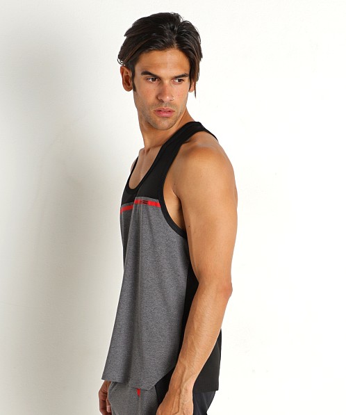 Nasty Pig Impact Tank Top Black/Heather Grey