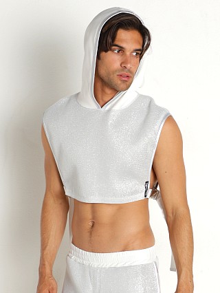 Complete the look: STUD Pax Dune Crop Top Silver/White