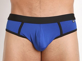 Model in royal Tulio C-Ring Backless Brief