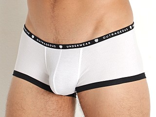 Model in white Gregg Homme Base-X Boxer Brief