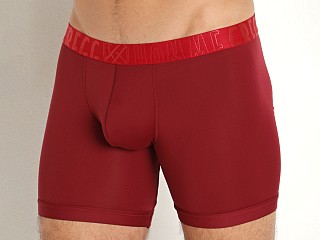 Model in burgundy Gregg Homme Yoga Boxer