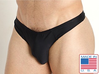 Model in black Go Softwear Apollo Swim Thong