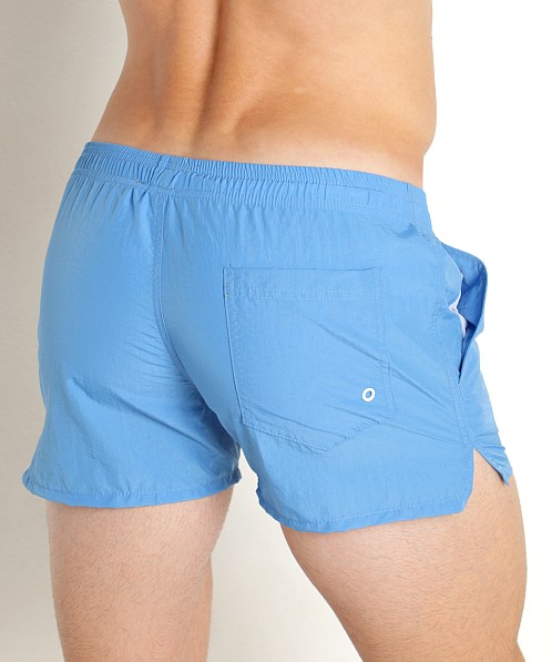 LASC Quick-Dry Taslan 3" Swim Shorts Columbia Blue