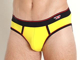 Model in yellow Diesel Andre Brief