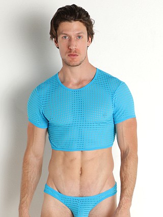 You may also like: Rick Majors Stretch Mesh Cropped Tee Turquoise