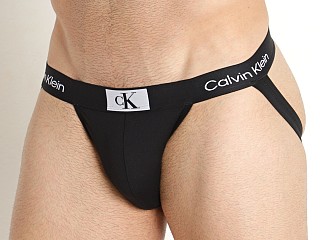 Model in black Calvin Klein 1996 Micro Jockstrap