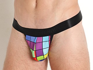 Model in multicolor Modus Vivendi Inclusive T-String Thong