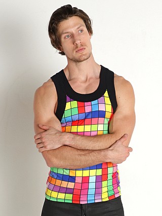 Model in multicolor Modus Vivendi Inclusive Tank Top